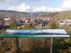Tabuľa na Turničke- panoráma Vysokých Tatier